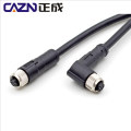 IP67 2 3 4 5 6 8Pin 90degree right angled Female Male M8 overmoulded Shielded Unshielded PVC PUR Cable
